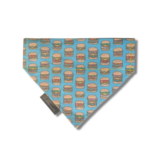 Burger Summer BBQ Dog/Cat Slip On Bandana
