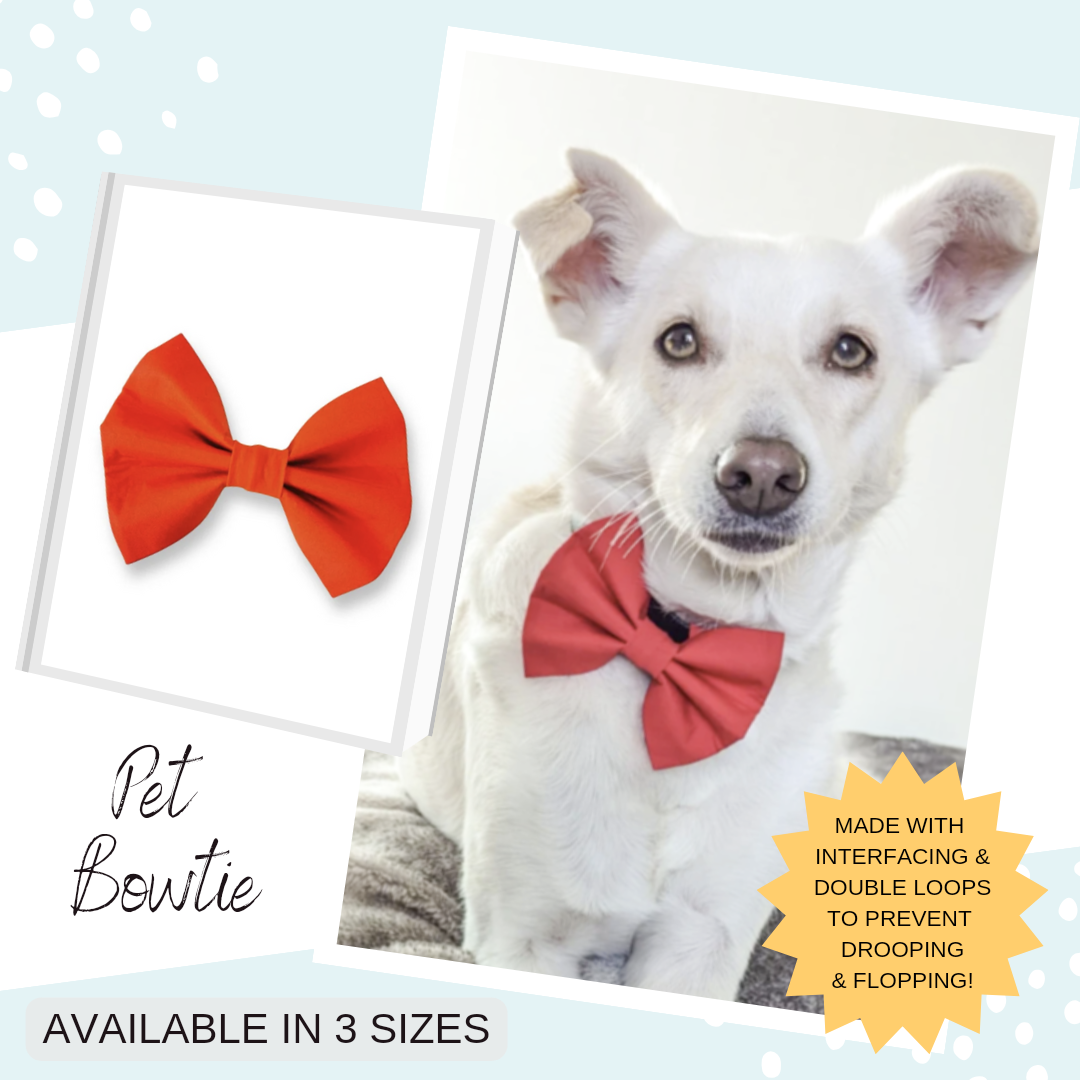 Red Pet Bowtie
