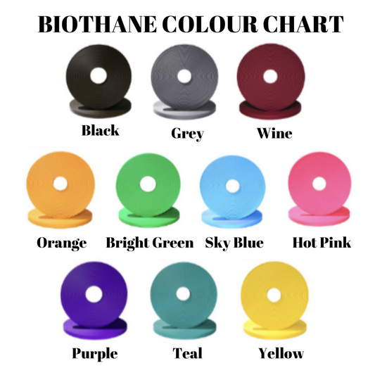 Biothane Colour Chart