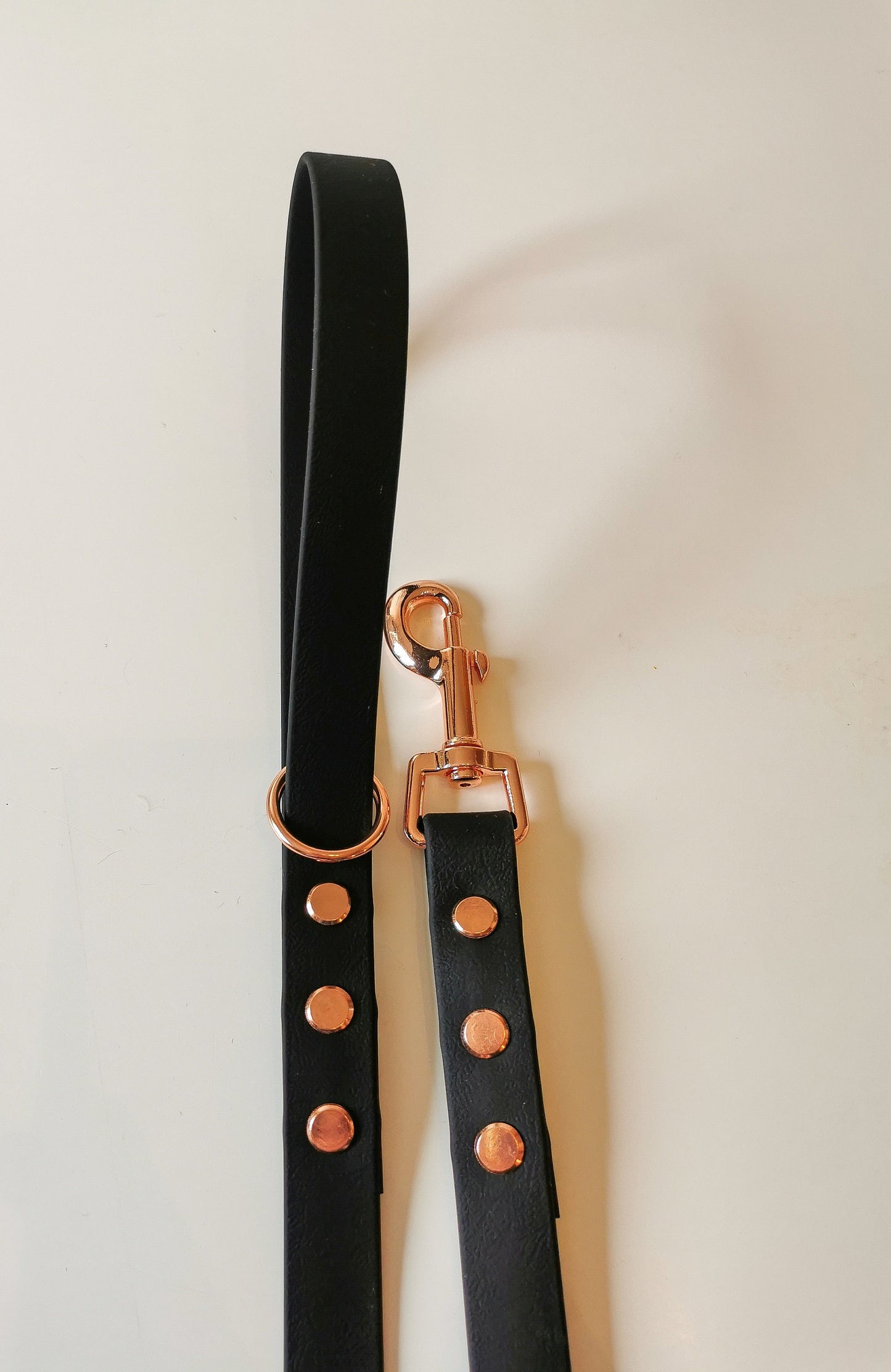 Black Biothane Vegan Dog Lead | Waterproof Long Training Line