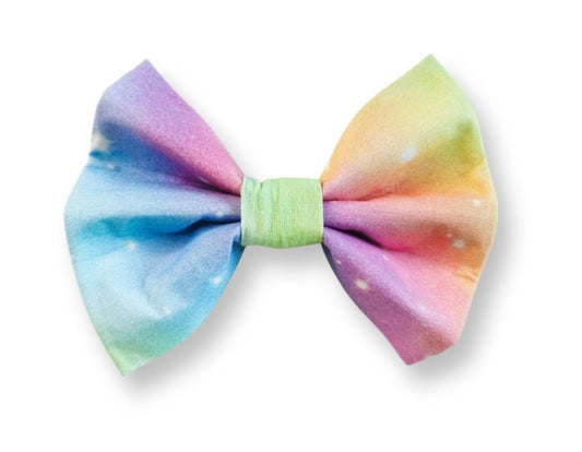 Pastel Rainbow Pet Bowtie
