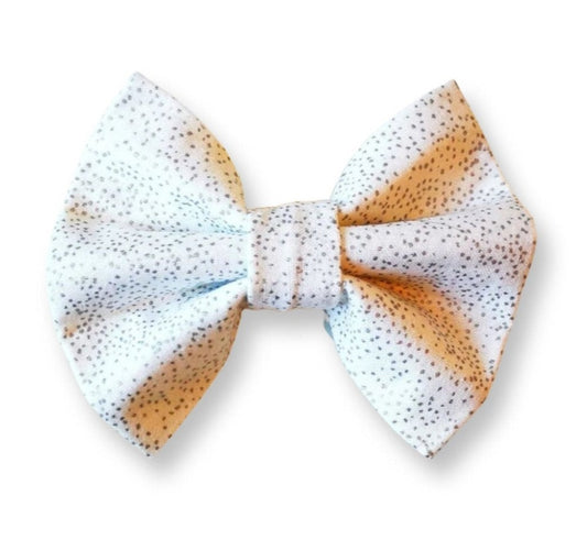 White Pet Bowtie
