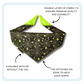 Spiderweb Dog Bandana | Scarf Tie On Bandana