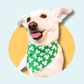 St Patrick's Day Shamrock Dog Scarf Bandana