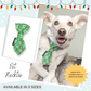 Christmas Santa Paws Dog Slip On Necktie