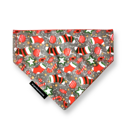 Christmas Stocking Dog/Cat Slip On Bandana