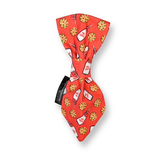 Christmas Cookies & Milk Dog Slip On Necktie