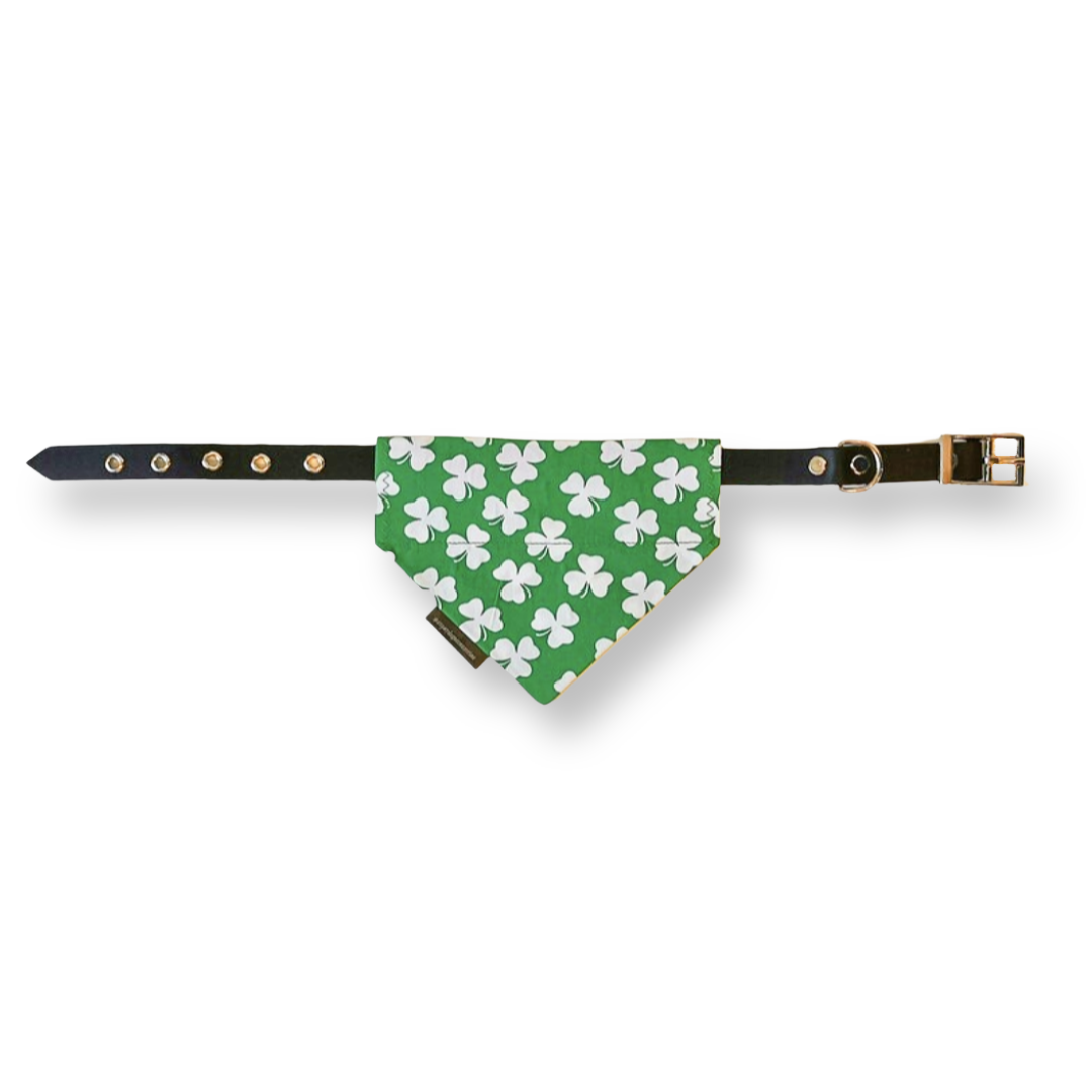 St Patrick's Day Shamrock Bandana Dog/Cat Slip On Bandana