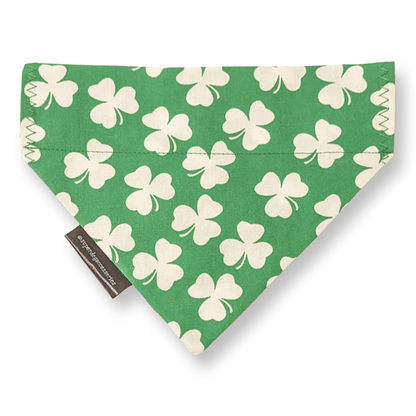 St Patrick's Day Shamrock Bandana Dog/Cat Slip On Bandana